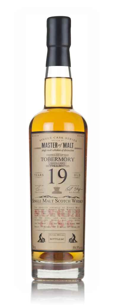 Tobermory Heavily Peated 19 Year Old 1997 - Single Cask (Master of Malt) 70cl product image