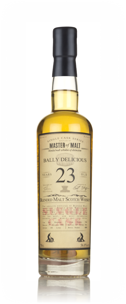 Bally Delicious 23 Year Old 1992 - Single Cask (Master of Malt) 70cl product image