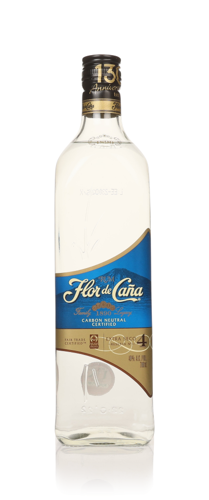 Flor de Caña 4 Extra Seco (40%) 70cl product image