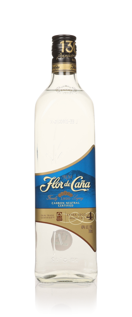 Flor de Caña 4 Extra Seco (40%) 70cl product image