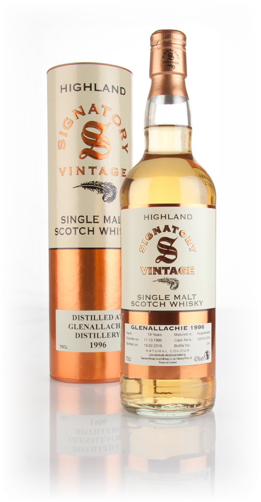 Glenallachie 19 Year Old 1996 (cask 5243+5245) (Signatory) 70cl product image