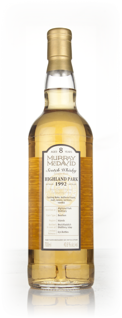 Highland Park 8 Year Old 1992 (Murray McDavid) 70cl product image