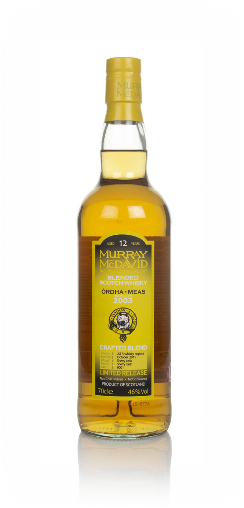 Òrdha Meas 12 Year Old 2003 - Crafted Blend (Murray McDavid) 70cl product image