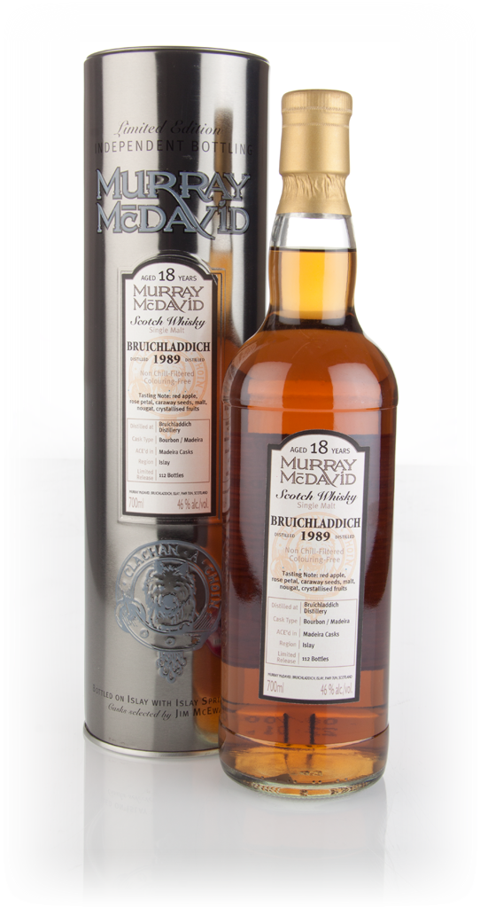 Bruichladdich 18 Year Old 1989 (Murray McDavid) 70cl product image