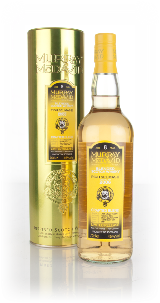 Rìgh Seumas II 8 Year Old 2006 - Crafted Blend (Murray McDavid) 70cl product image