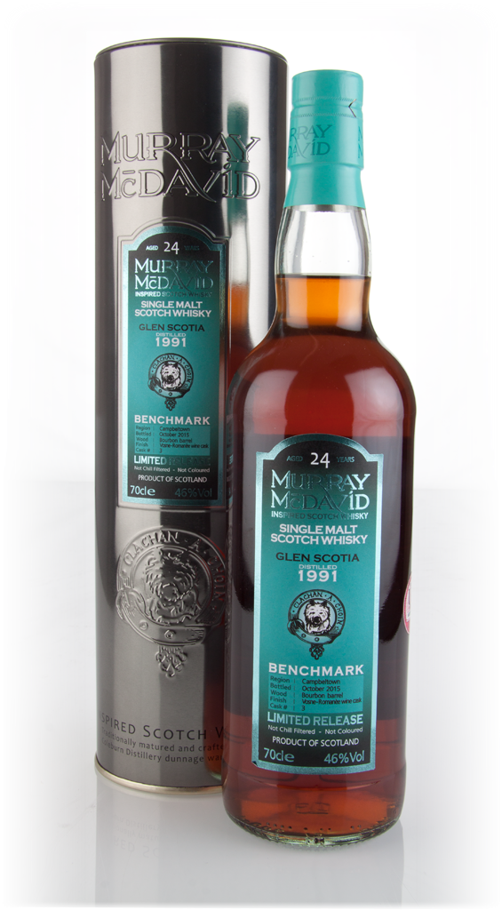 Glen Scotia 24 Year Old 1991 (cask 3) - Benchmark (Murray McDavid) 70cl product image