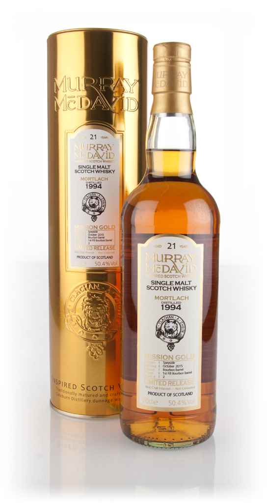 Mortlach 21 Year Old 1994 (cask 2) - Mission Gold (Murray McDavid) 70cl product image