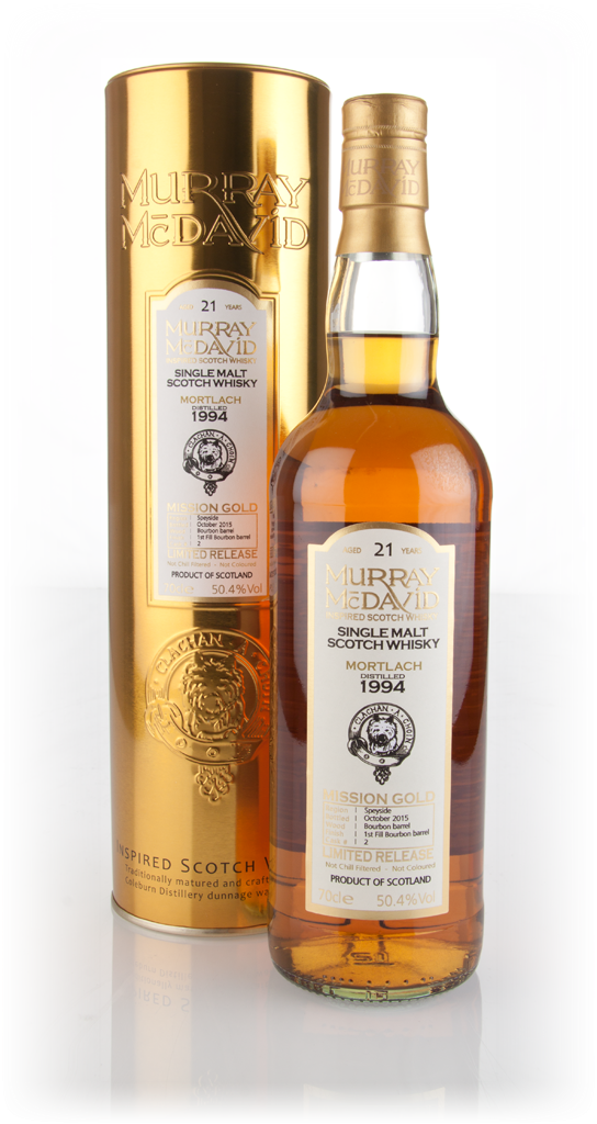 Mortlach 21 Year Old 1994 (cask 2) - Mission Gold (Murray McDavid) 70cl product image
