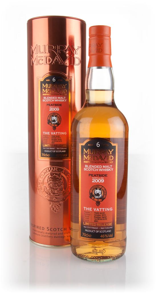Peatside 6 Year Old 2009 - The Vatting (Murray McDavid) 70cl product image