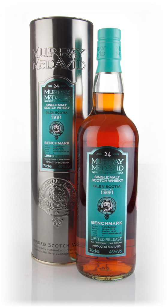 Glen Scotia 24 Year Old 1991 (cask 4) - Benchmark (Murray McDavid) 70cl product image