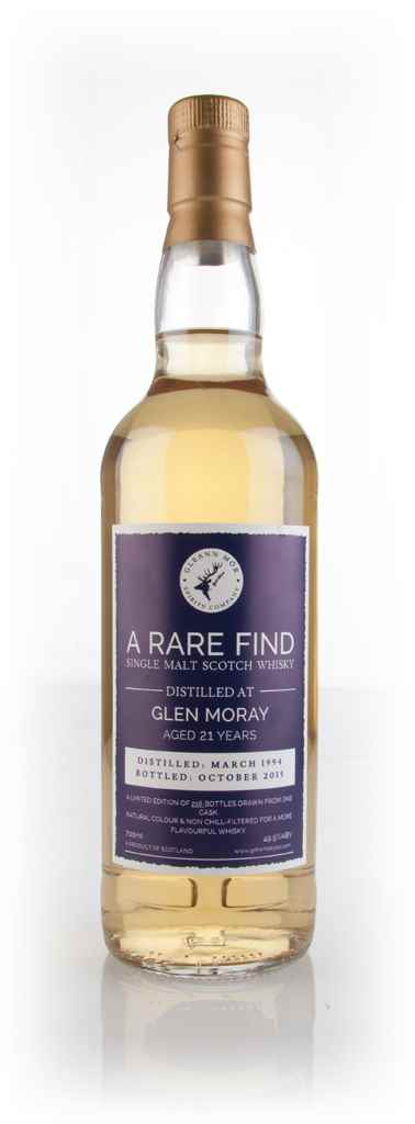 Glen Moray 21 Year Old 1994 - A Rare Find (Gleann Mór) 70cl product image