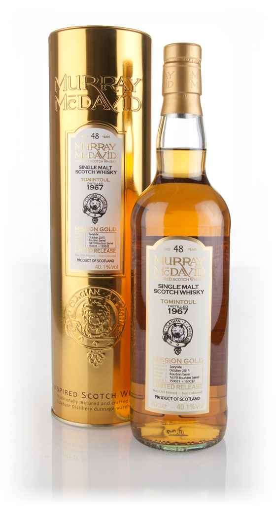 Tomintoul 48 Year Old 1967 (casks 150031 & 150032) - Mission Gold (Murray McDavid) 70cl product image