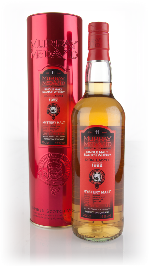 Diùn Laoch 11 Year Old 1992 (cask 31) - Mystery Malt (Murray McDavid) 70cl product image