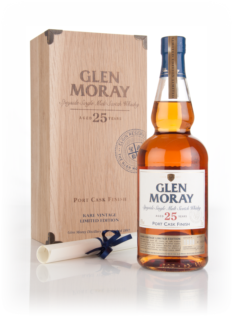 Glen Moray 25 Year Old 1988 Port Cask Finish 70cl product image