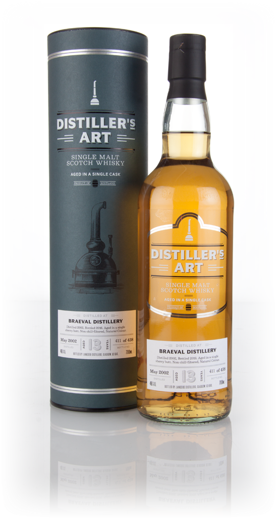 Braeval 13 Year Old 2002 - Distiller's Art (Langside) 70cl product image