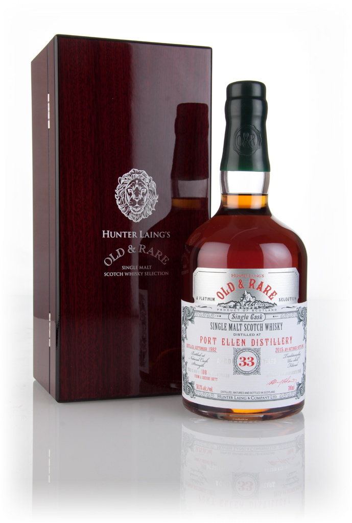 Port Ellen 33 Year Old 1982 - Old & Rare Platinum (Hunter Laing) 70cl product image