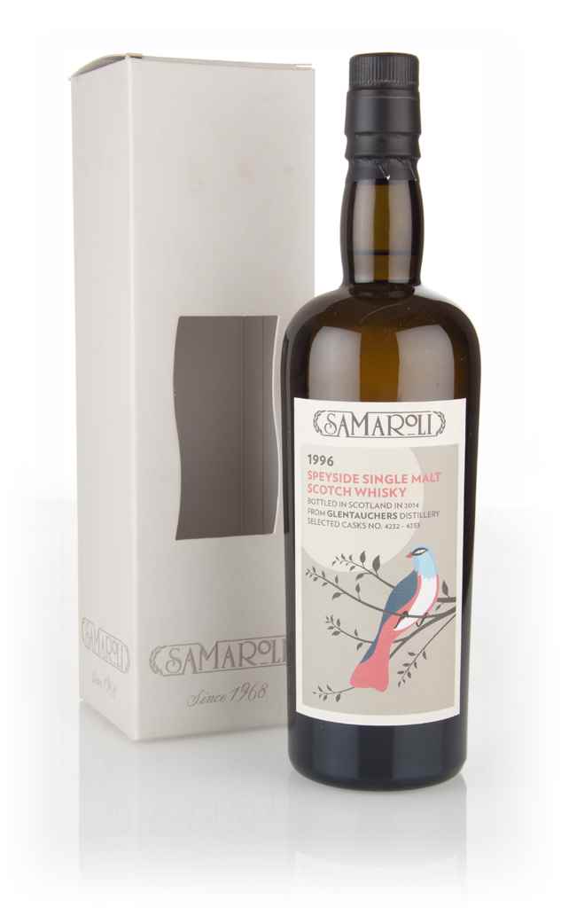 Glentauchers 1996 (bottled 2014) (cask 4232 + 4233) - Samaroli 70cl product image