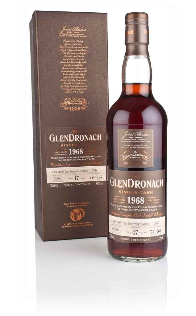 GlenDronach 47 Year Old 1968 (cask 5837) 70cl product image