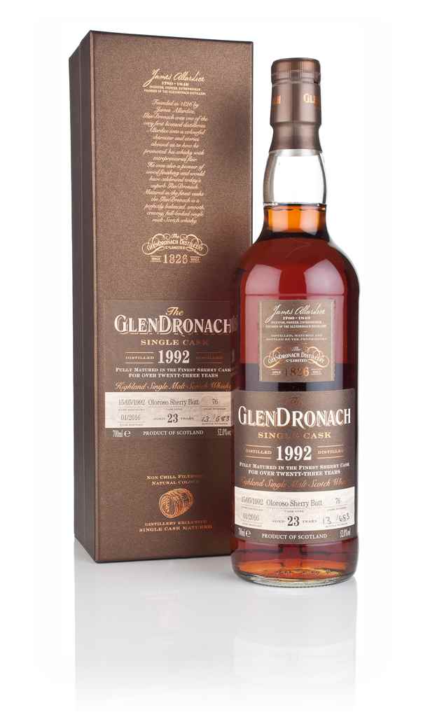 GlenDronach 23 Year Old 1992 (cask 76) 70cl product image