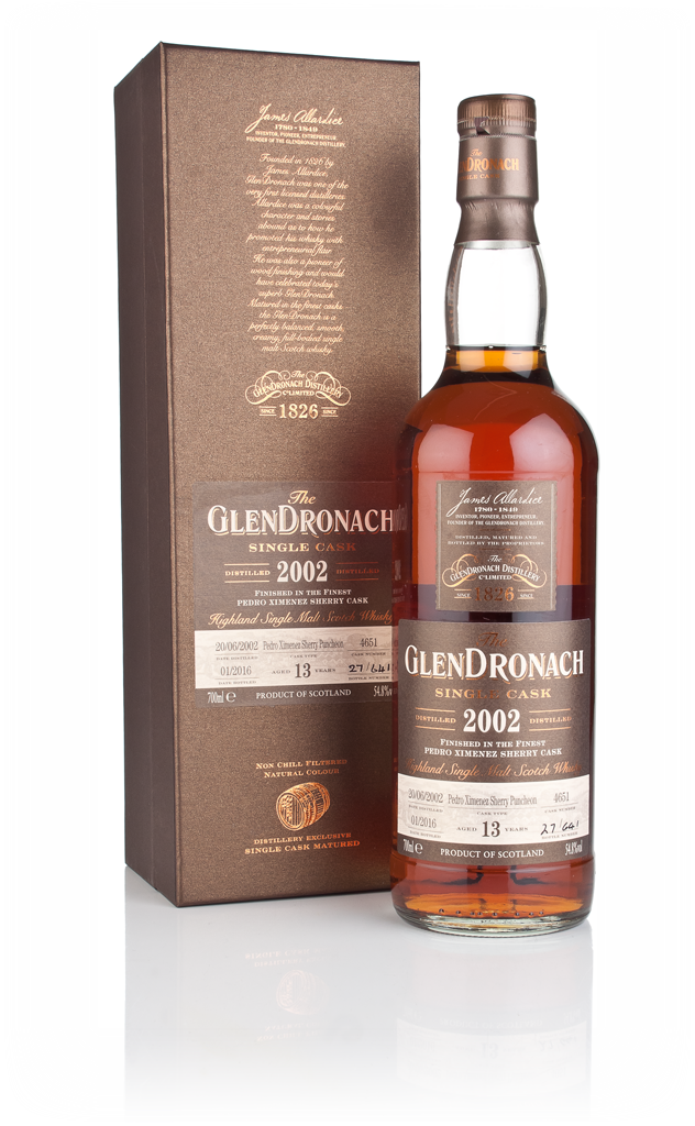 GlenDronach 13 Year Old 2002 (cask 4651) 70cl product image