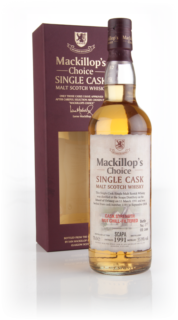 Scapa 23 Year Old 1991 (cask 1191) - Mackillop's Choice 70cl product image