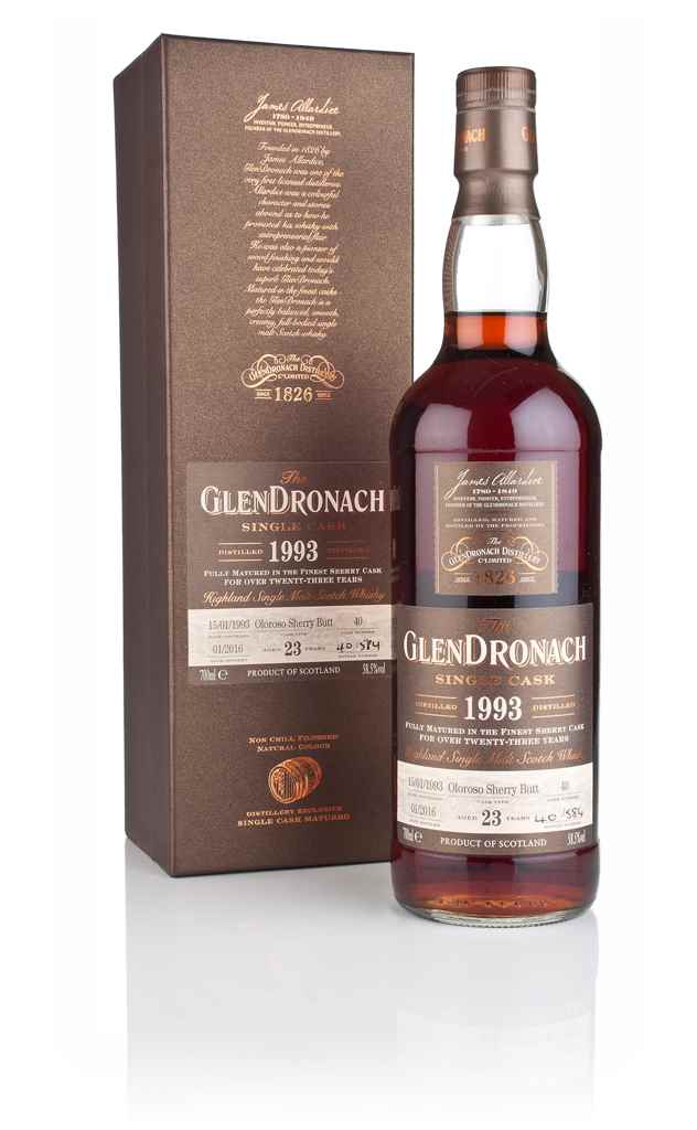 GlenDronach 23 Year Old 1993 (cask 40) 70cl product image