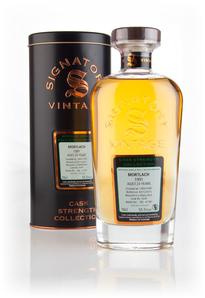 Mortlach 24 Year Old 1991 (cask 4240) - Cask Strength Collection (Signatory) 70cl product image
