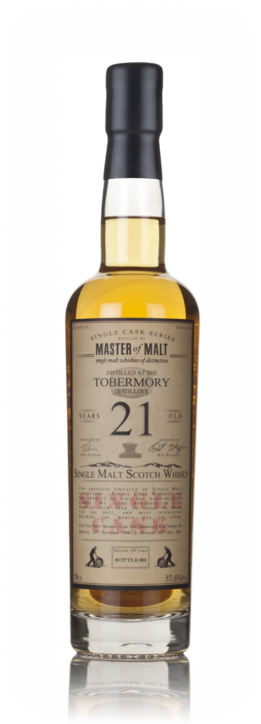 Tobermory 21 Year Old 1994 - Single Cask (Master of Malt) 70cl product image