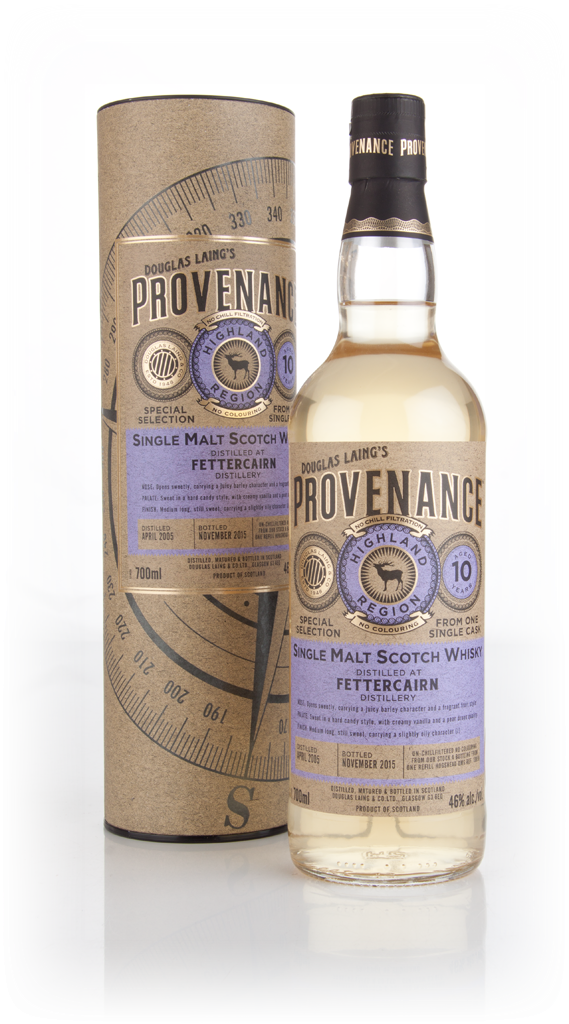 Fettercairn 10 Year Old 2005 (cask 10958) - Provenance (Douglas Laing) 70cl product image