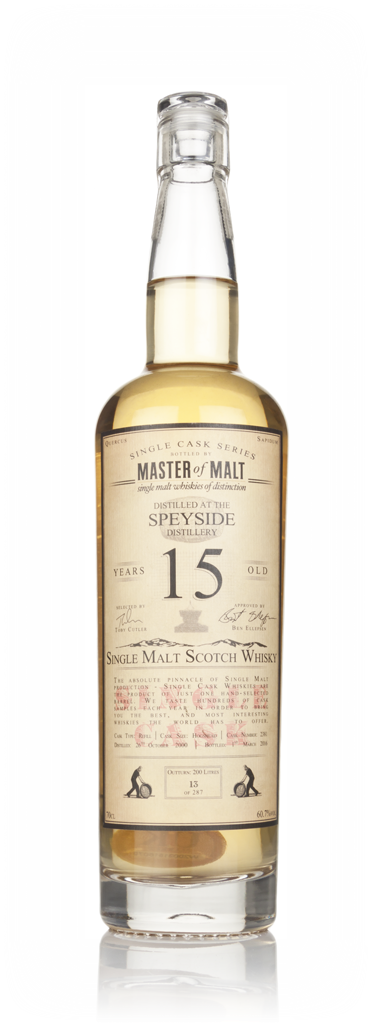 Speyside 15 Year Old 2000 - Single Cask (Master of Malt) 70cl product image