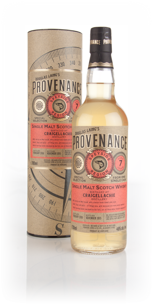 Craigellachie 7 Year Old 2008 (cask 10995) - Provenance (Douglas Laing) 70cl product image