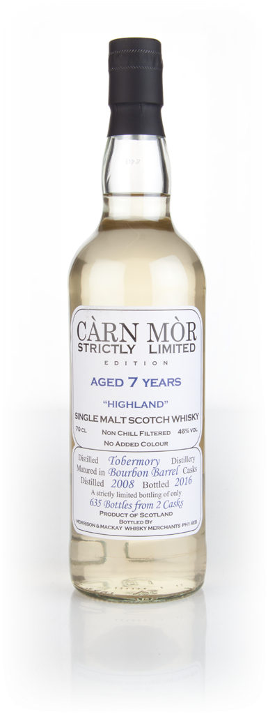 Tobermory 7 Year Old 2008 - Strictly Limited (Càrn Mòr) 70cl product image
