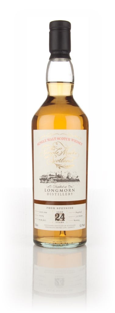 Longmorn 24 Year Old 1990 (cask 191954) - Single Malts of Scotland (Speciality Drinks) 70cl product image