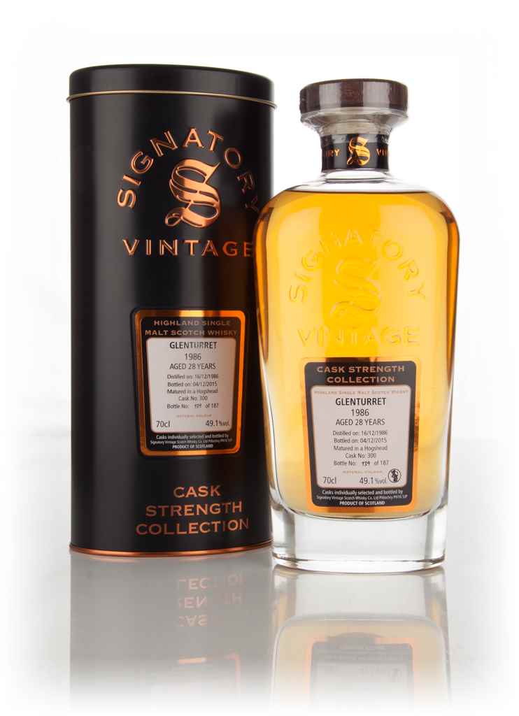 Glenturret 28 Year Old 1986 (cask 300) - Cask Strength Collection (Signatory) 70cl product image