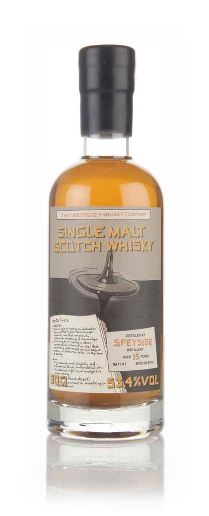 Speyside 15 Year Old (That Boutique-y Whisky Company) 50cl product image