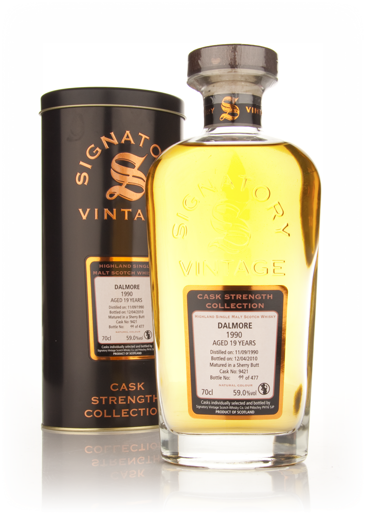 Dalmore 19 Year Old 1990 - Cask Strength Collection (Signatory) 70cl product image