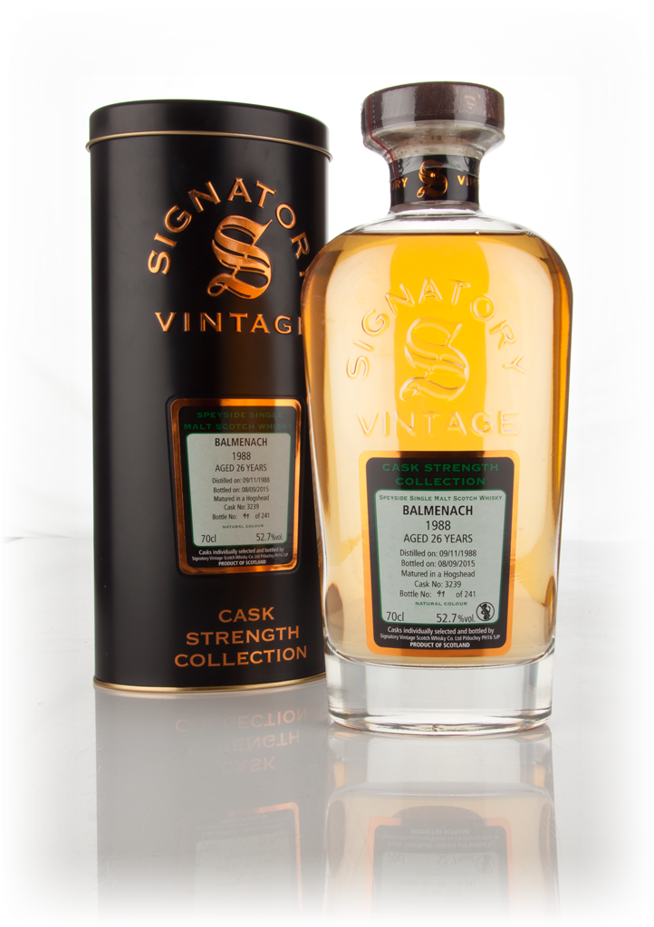 Balmenach 26 Year Old 1988 (cask 3239) - Cask Strength Collection (Signatory) 70cl product image
