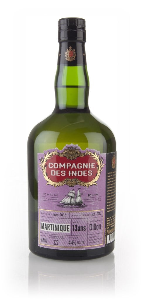 Dillion 13 Year Old - Martinique Rhum (Compagnie des Indes) 70cl product image