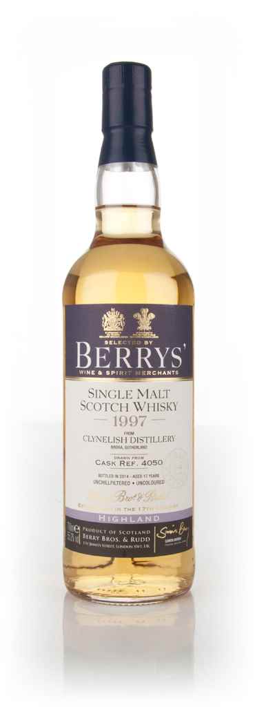 Clynelish 17 Year Old 1997 (cask 4050) (Berry Bros. & Rudd) 70cl product image