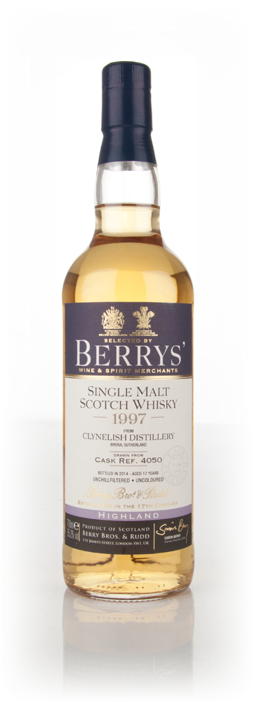 Clynelish 17 Year Old 1997 (cask 4050) (Berry Bros. & Rudd) 70cl product image