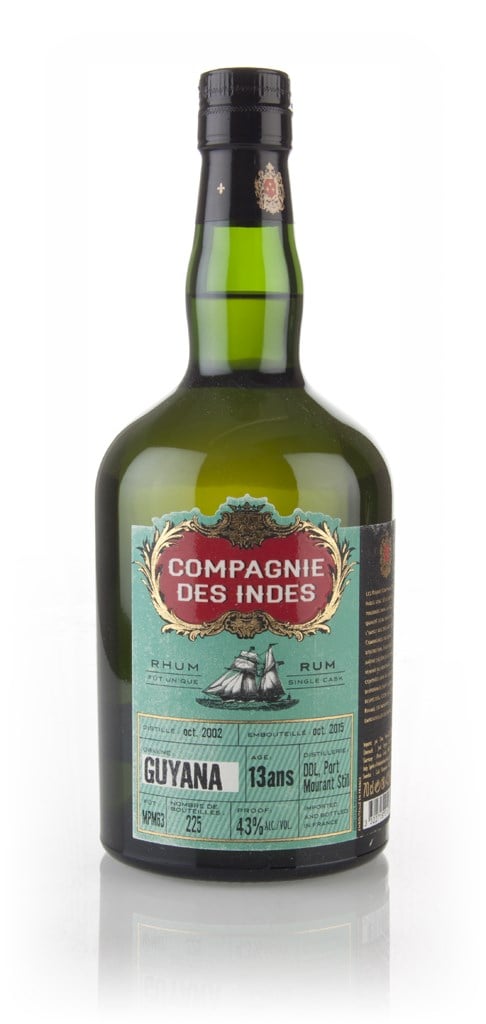 Demerara Distillers 13 Year Old - Guyana Rum (Compagnie des Indes) 70cl product image