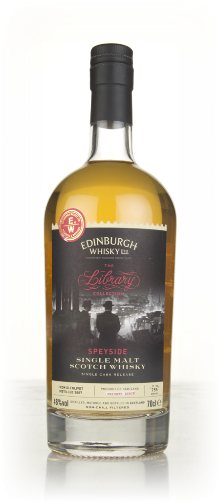 Glenlivet 8 Year Old 2007 - The Library Collection (Edinburgh Whisky Ltd.) 70cl product image