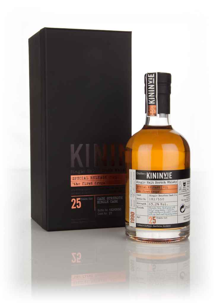 Kininvie 25 Year Old 1990 (cask 21) - 'The First Drops' (Special Release #1) 35cl product image