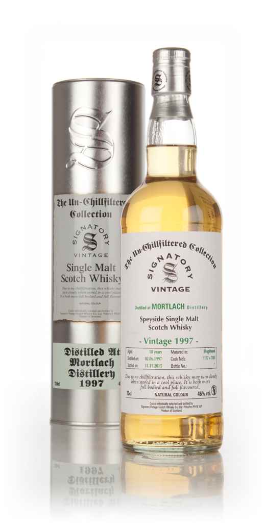 Mortlach 18 Year Old 1997 (casks 7177 + 7181) - Un-Chillfiltered Collection (Signatory) 70cl product image