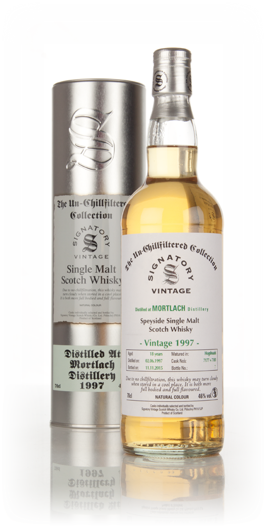 Mortlach 18 Year Old 1997 (casks 7177 + 7181) - Un-Chillfiltered Collection (Signatory) 70cl product image