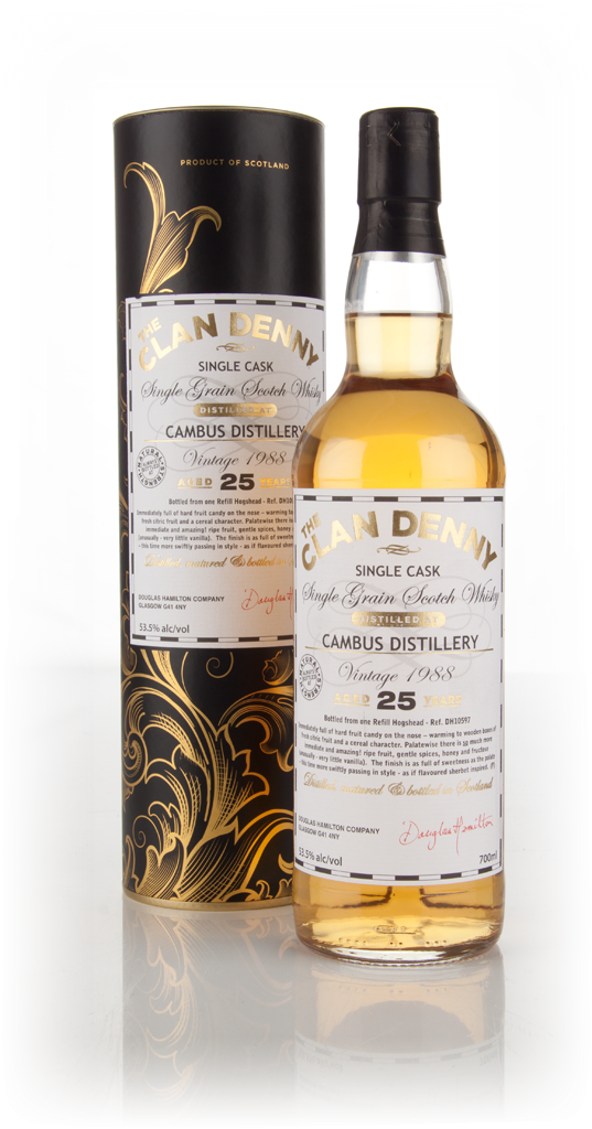Cambus 25 Year Old 1988 (cask 10597) - The Clan Denny (Douglas Laing) 70cl product image