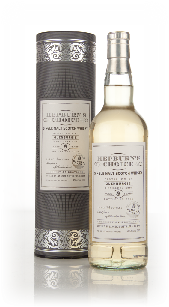 Glenburgie 8 Year Old 2007 - Hepburn's Choice (Langside) 70cl product image