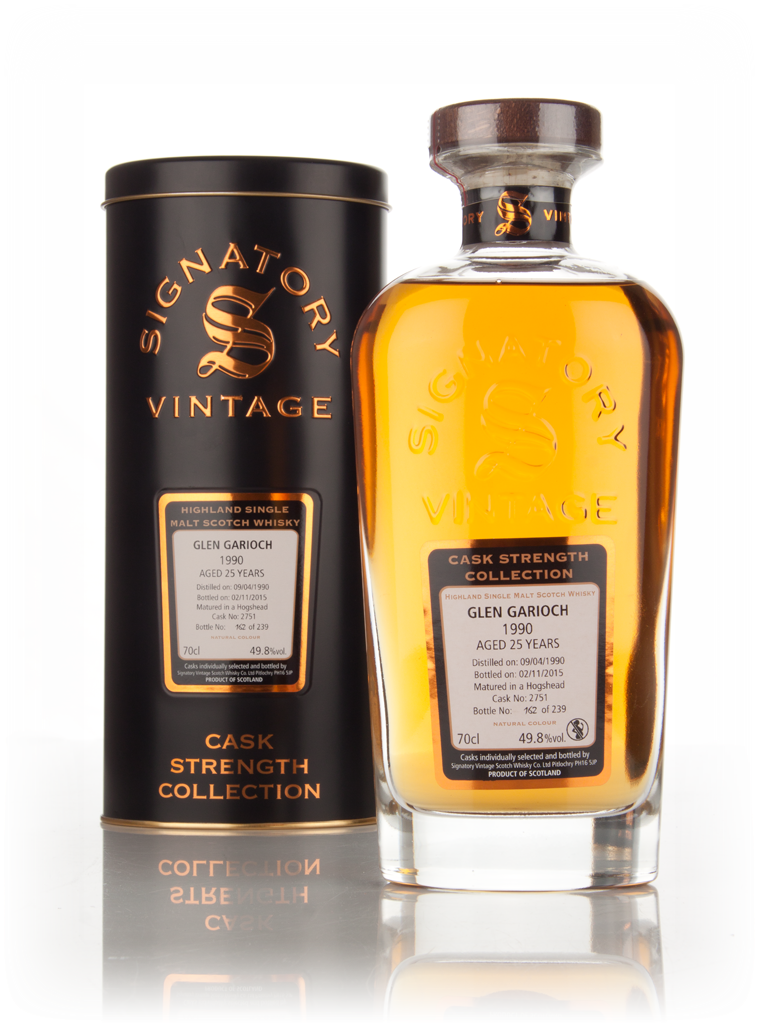 Glen Garioch 25 Year Old 1990 (cask 2751) - Cask Strength Collection (Signatory) 70cl product image