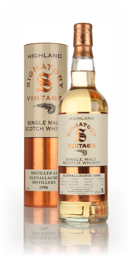 Glenallachie 19 Year Old 1996 (cask 5242) (Signatory) 70cl product image