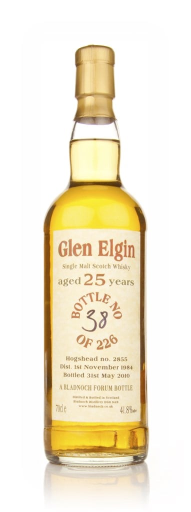 Glen Elgin 25 Year Old 1984 Cask 2855 (Bladnoch)  70cl product image